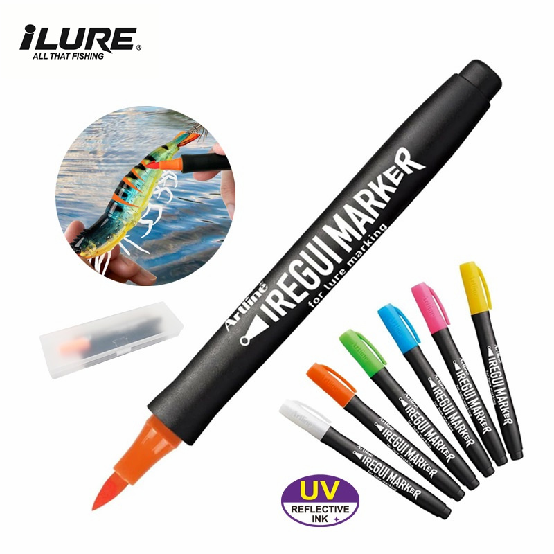 Fishing Lure Soft Plastic - 새로운 낚시 도구 UV 형광 페인트