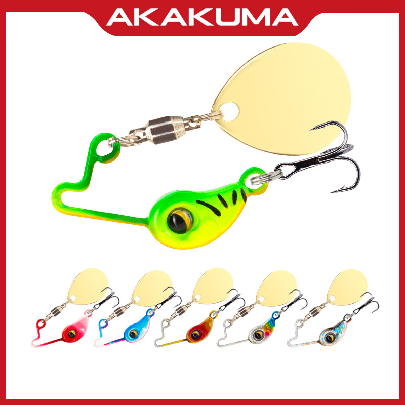 Fishing Lure Blade Bait - 미니 빈 VIB 컴포지트 스피너 루어,
