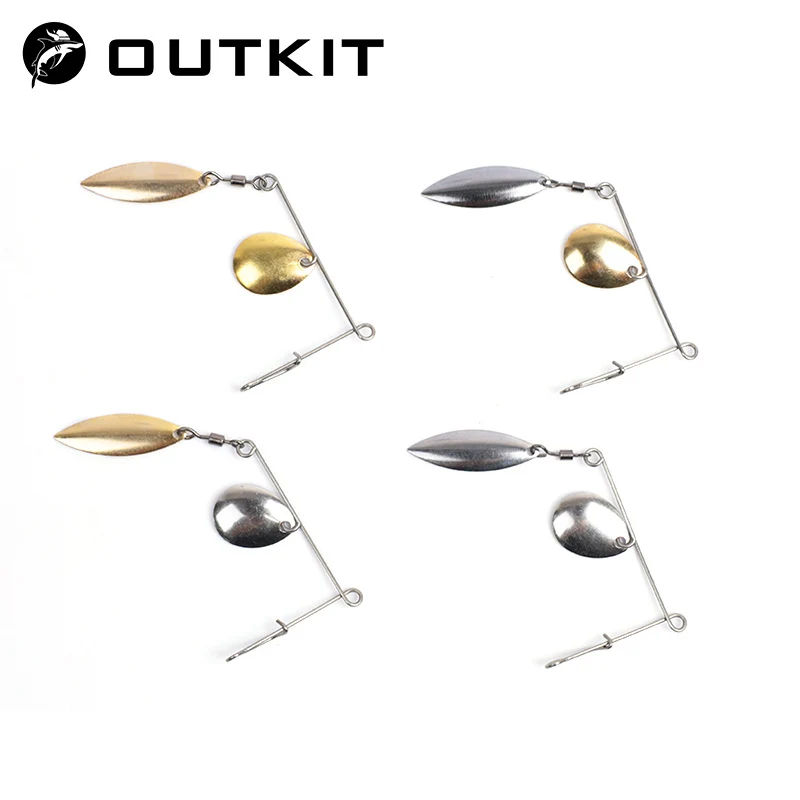 Fishing Lure Buzzbait - OUTKIT 5pcs 2.5g 스피너 낚시 루어