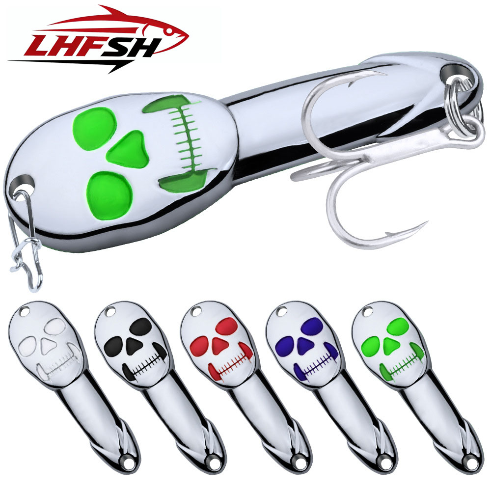 Fishing Lure Blade Bait - LHFSH 지깅 스컬 헤드 메탈 VIB