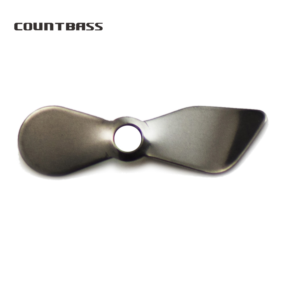 Fishing Lure Blade Bait - Countbass 스테인레스 스틸 소품 블레이드, 프로펠러