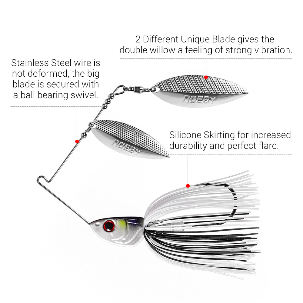 Noeby Spinnerbait 10.5g 14g 21 - Fishing Lure Swimbait 리뷰 및 가격