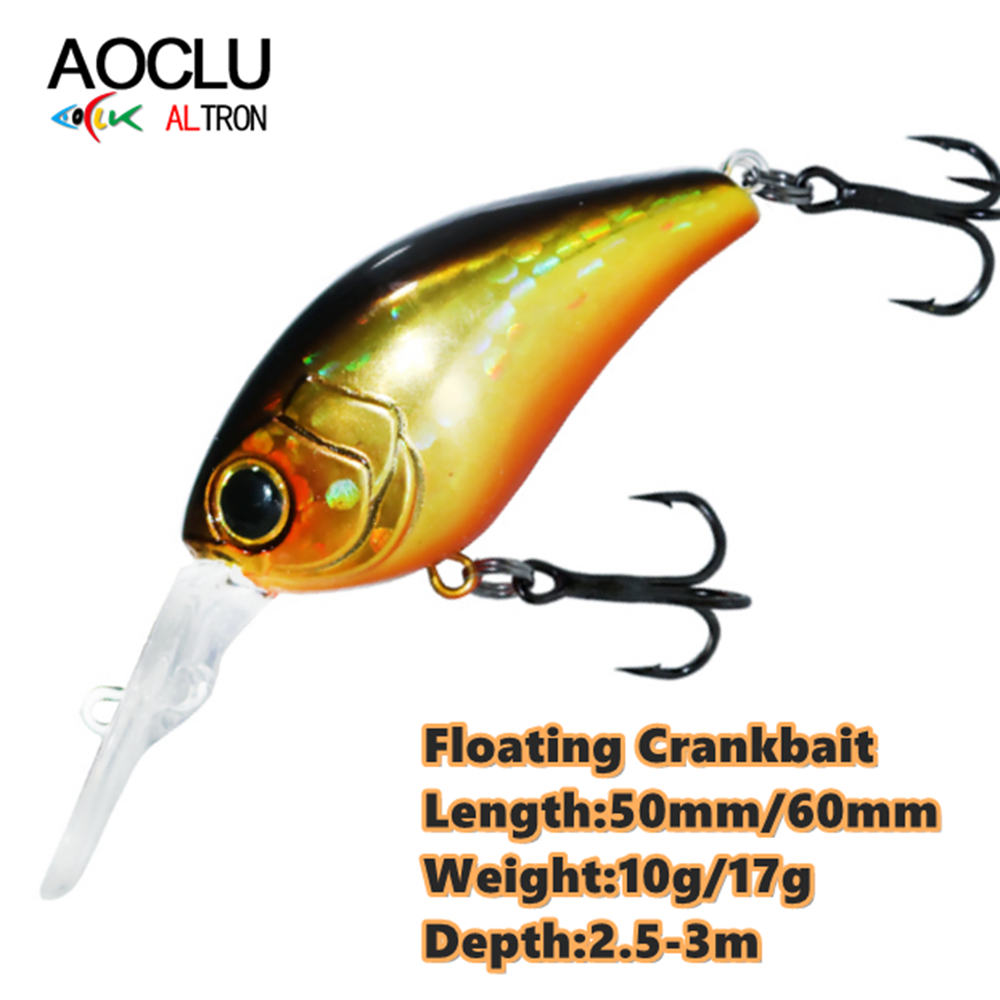 AOCLU 플로팅 미노우, 하드 미끼 크랭크, 깊은 다 - Fishing Lure Crankbait 리뷰 및 가격