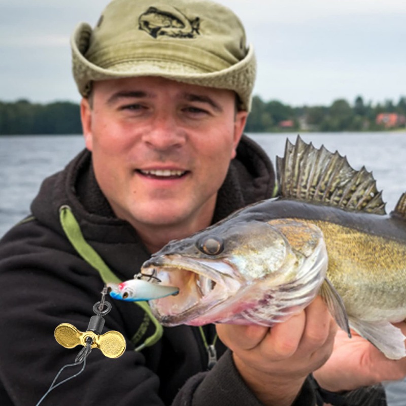 플러그 캐스팅 낚시 프로펠러 블레이드 터보 프로펠러 스 - Fishing Lure Spinnerbait 리뷰 및 가격