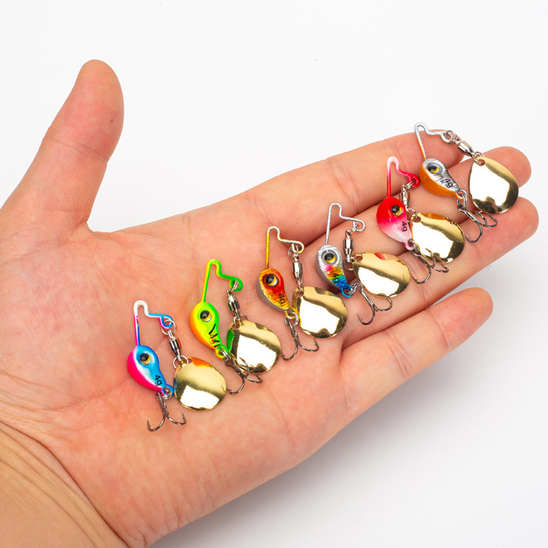 미니 빈 VIB 컴포지트 스피너 루어, 트레블 훅이 있 - Fishing Lure Blade Bait 리뷰 및 가격