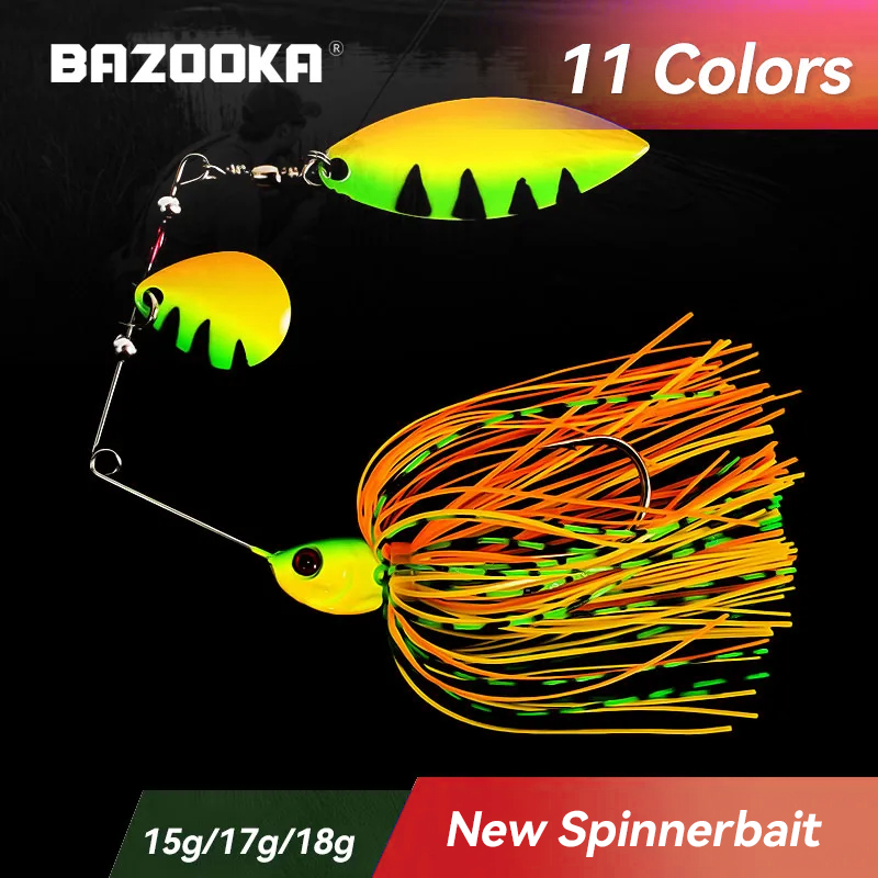 바주카포 15g 18g 스피너베이트 낚시 루어 와이어  - Fishing Lure Spinnerbait 리뷰 및 가격