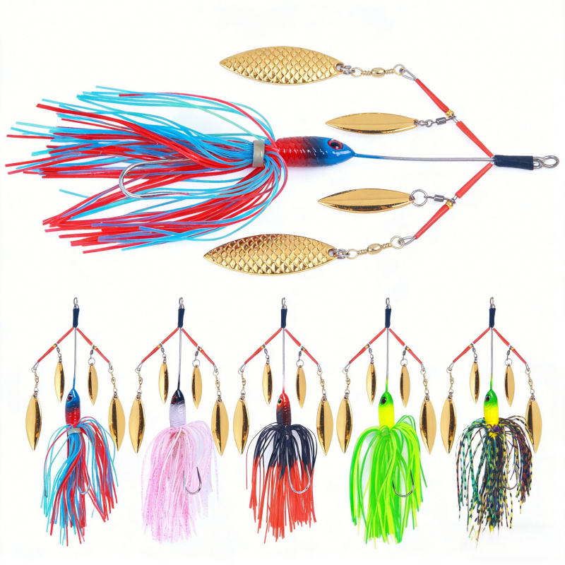 13CM22g 루어 미끼, 복합 회전 스피너 블레이드, - Fishing Lure Blade Bait 리뷰 및 가격