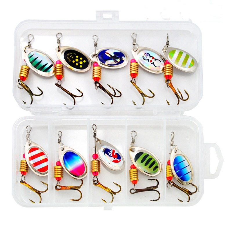 낚시 루어 스피너 회전 스푼, 루어 키트, 복합 미끼, - Fishing Lure Spinnerbait 리뷰 및 가격