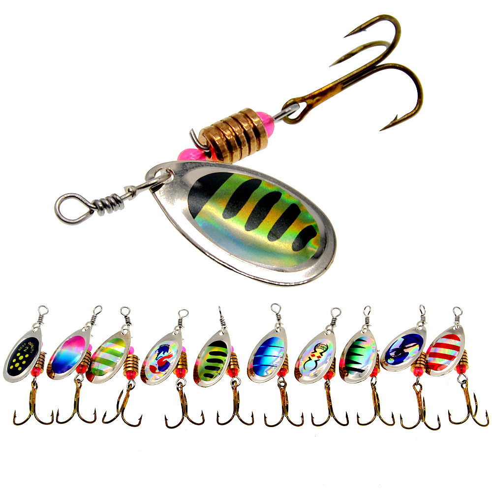 낚시 루어 스피너 회전 스푼, 루어 키트, 복합 미끼, - Fishing Lure Spinnerbait 리뷰 및 가격