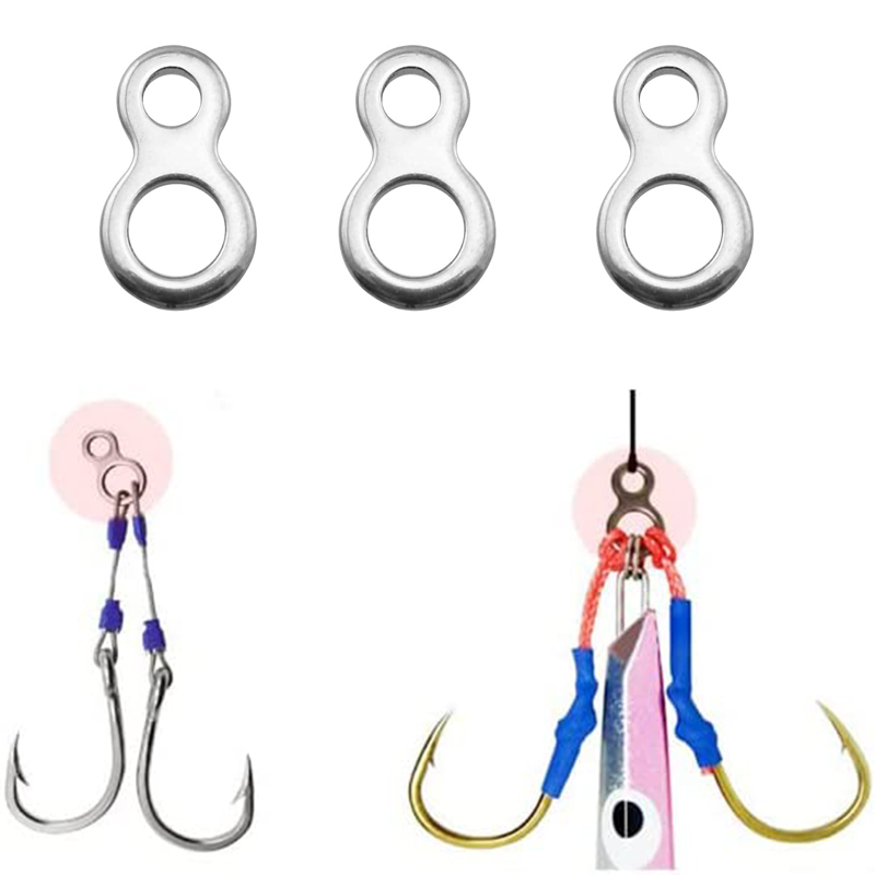 스테인레스 스틸 낚시 솔리드 링 바다 낚시 루어 커넥터 - Fishing Lure Jig 리뷰 및 가격
