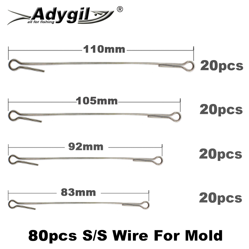 Ady길 DIY 낚시 80pcs S/S 와이어 121p - Fishing Lure Jig 리뷰 및 가격