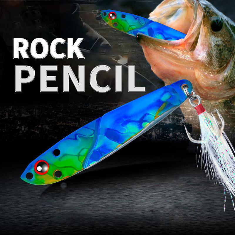 1PC 메탈 지그 3D 피쉬 베이트 태클 송어 쇼어 드 - Fishing Lure Spinner 리뷰 및 가격