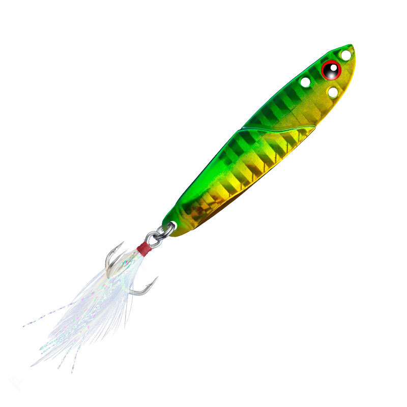 1PC 메탈 지그 3D 피쉬 베이트 태클 송어 쇼어 드 - Fishing Lure Spinner 리뷰 및 가격