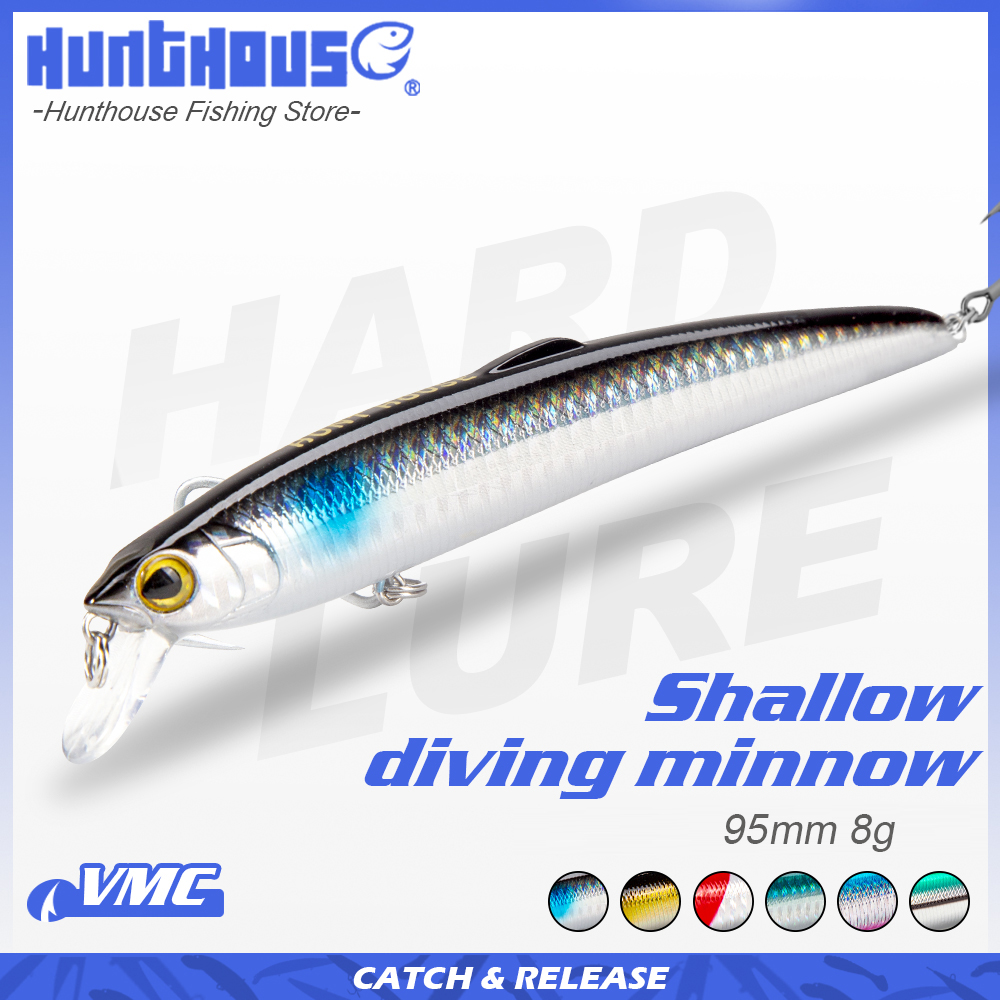 헌트하우스 스미스 사루나 미노우 낚시 미끼 95mm 8 - Fishing Lure Spinnerbait 리뷰 및 가격