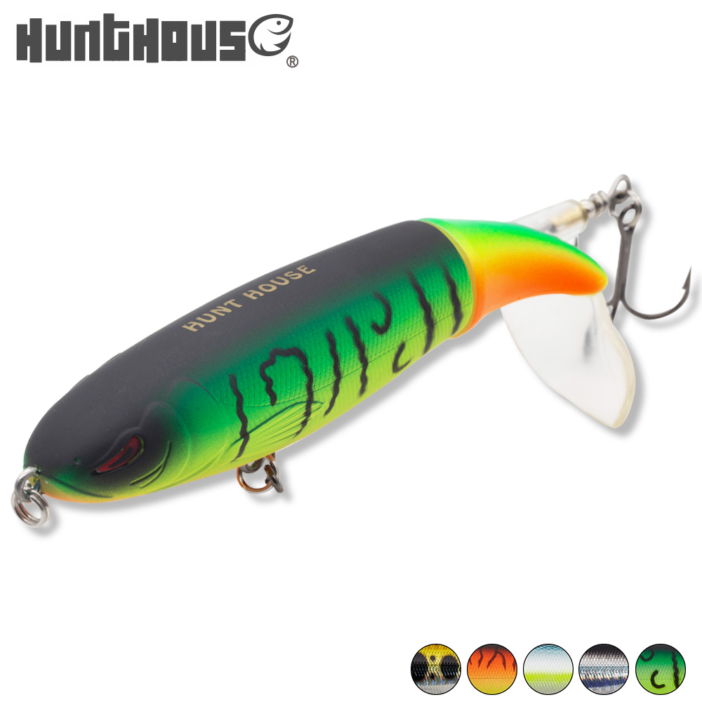 헌트하우스 화퍼 플로퍼 하드 펜슬 낚시 루어 회전 꼬리 - Fishing Lure Popper 리뷰 및 가격