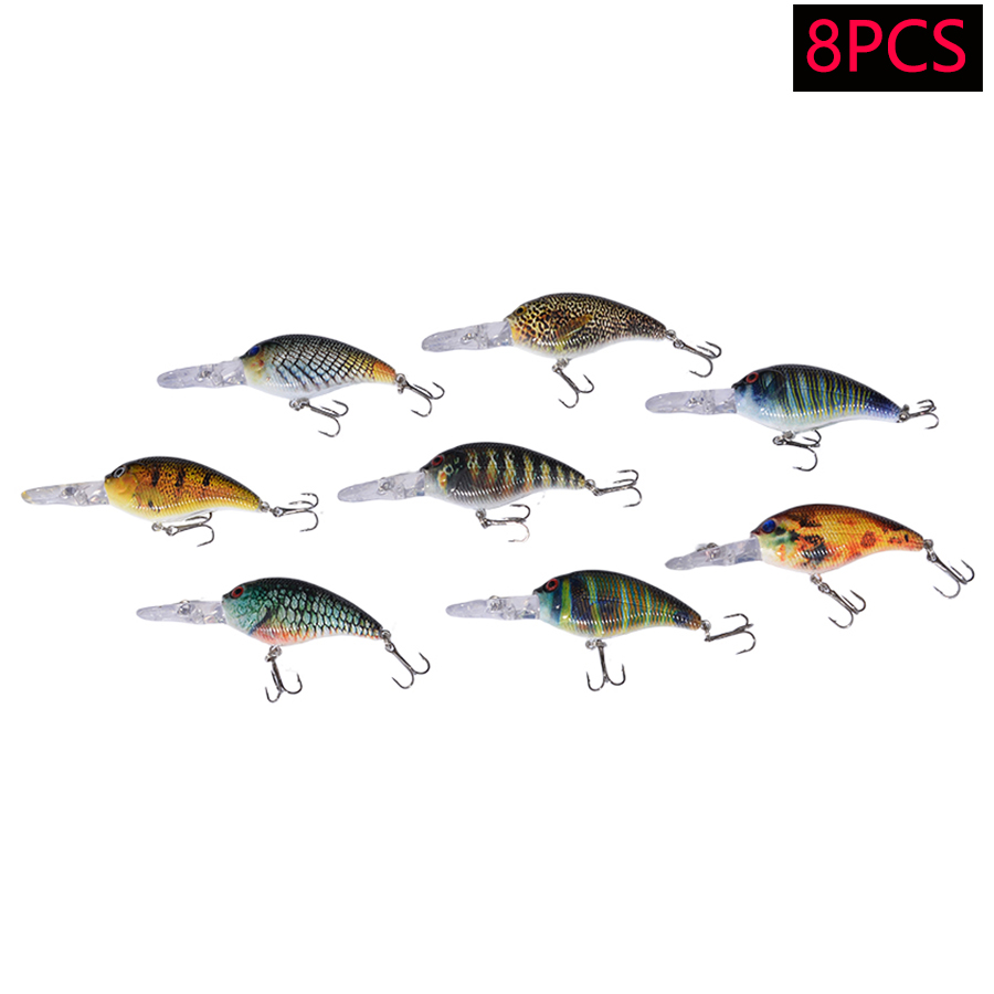 8개입 저크베이트 미노우 ABS 하드베이트 인조 워블러 - Fishing Lure Jerkbait 리뷰 및 가격