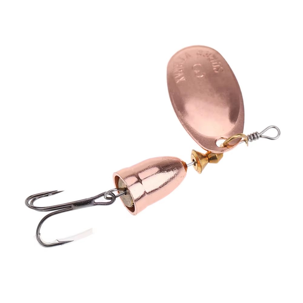 1개 스피너 메탈 루어 황동 하드 인공 스푼 미끼 구리 - Fishing Lure Spinner 리뷰 및 가격