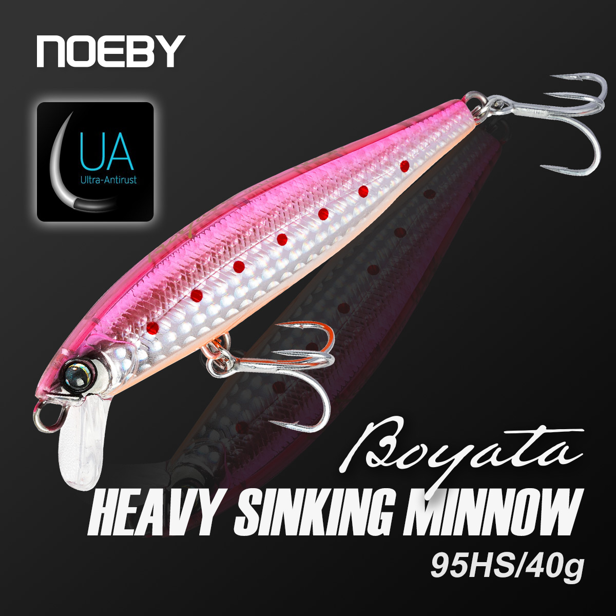 NOEBY 95mm 40g 헤비 싱킹 미노우 낚시 루어 - Fishing Lure Buzzbait 리뷰 및 가격