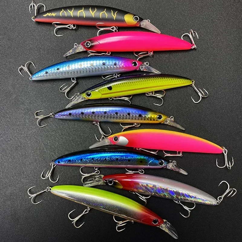 플로팅 미노우 낚시는 110MM 20g 바다 오션 비치 - Fishing Lure Spinnerbait 리뷰 및 가격