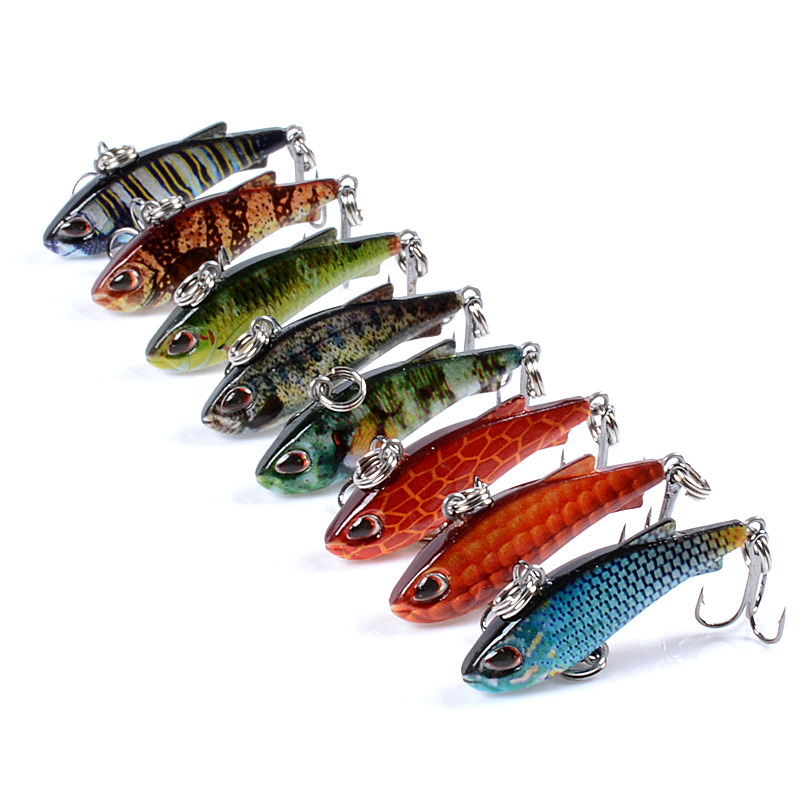 8 개 4cm 4g 미니 립리스 VIB 낚시 미끼, 크 - Fishing Lure Crankbait 리뷰 및 가격