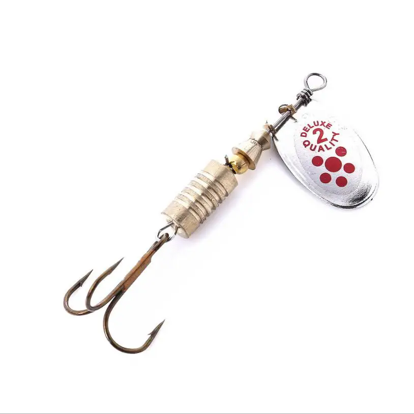 1PCS 금속 도금 회 전자 미끼 6.7cm/7g 하드 - Fishing Lure Spinner 리뷰 및 가격