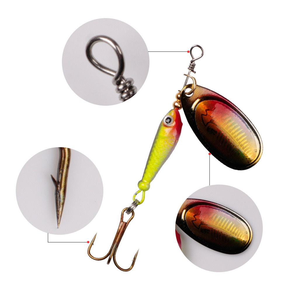 10 개/대 스피너 미끼 9.1g 7cm 스팽글 Isc - Fishing Lure Spinner 리뷰 및 가격