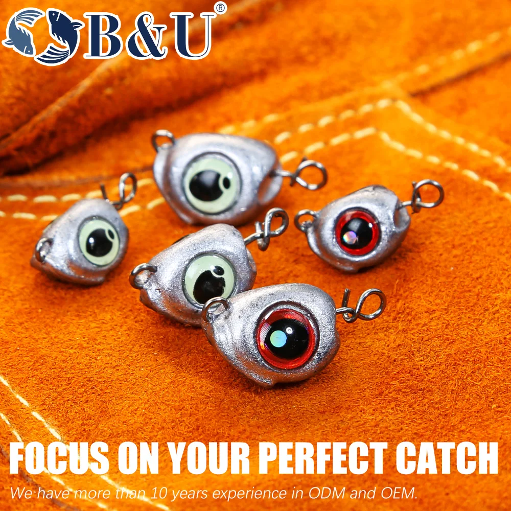 B&U 스윙 지그 헤드 체부라슈카 싱커 낚시 지그 헤드 - Fishing Lure Jig 리뷰 및 가격